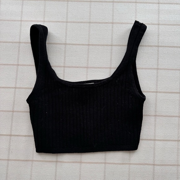 Aritzia Wilfred Manila Tank - Black XS - Picture 3 of 4